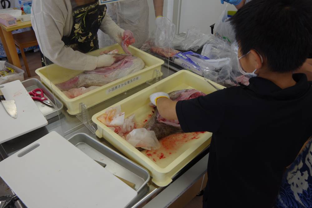 解体の様子
