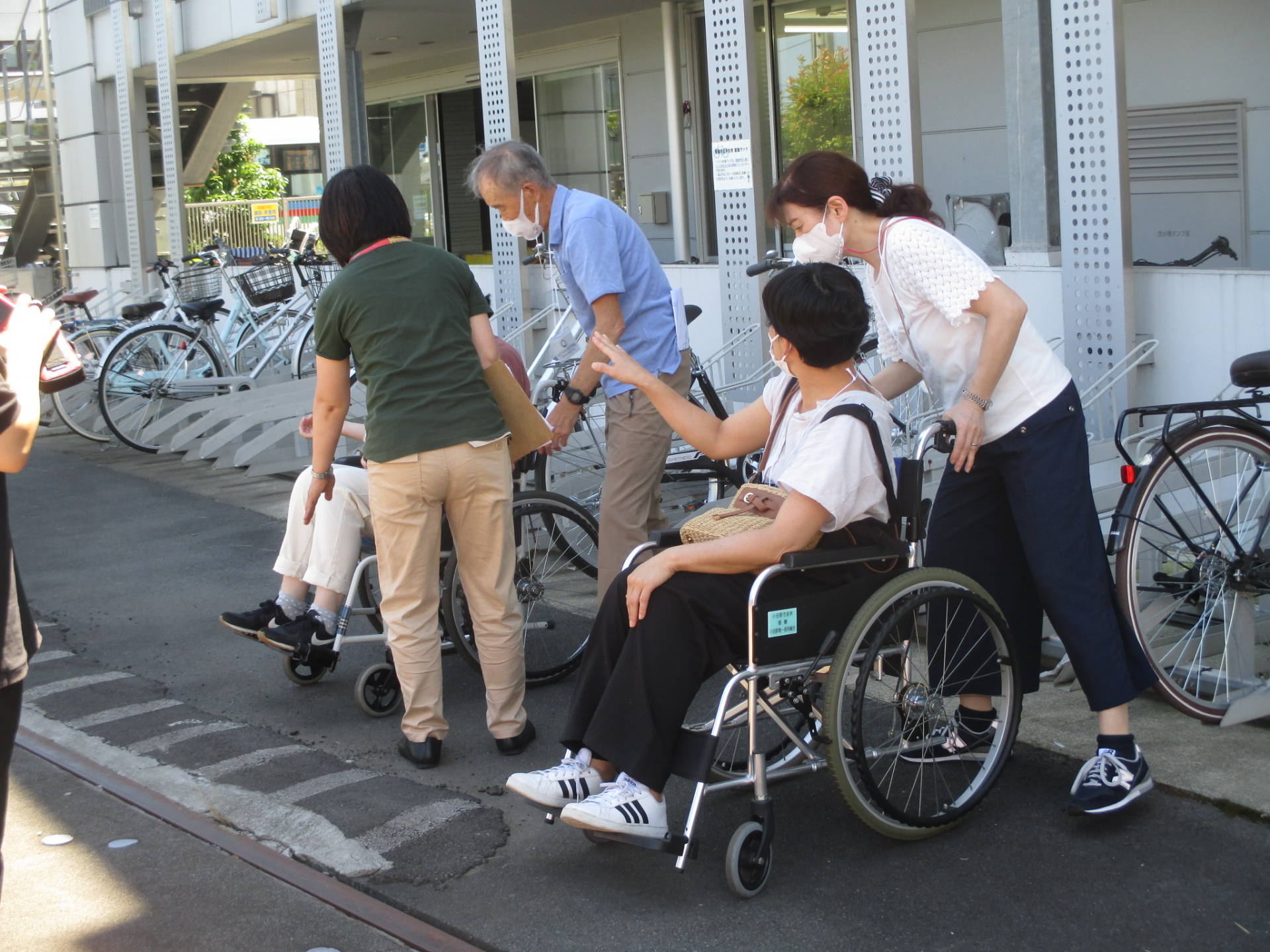 車いす体験