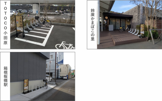 シェアサイクル設置場所②