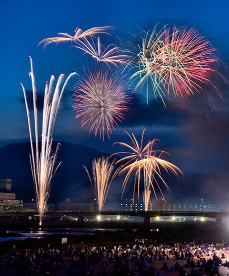 酒匂川花火の画像