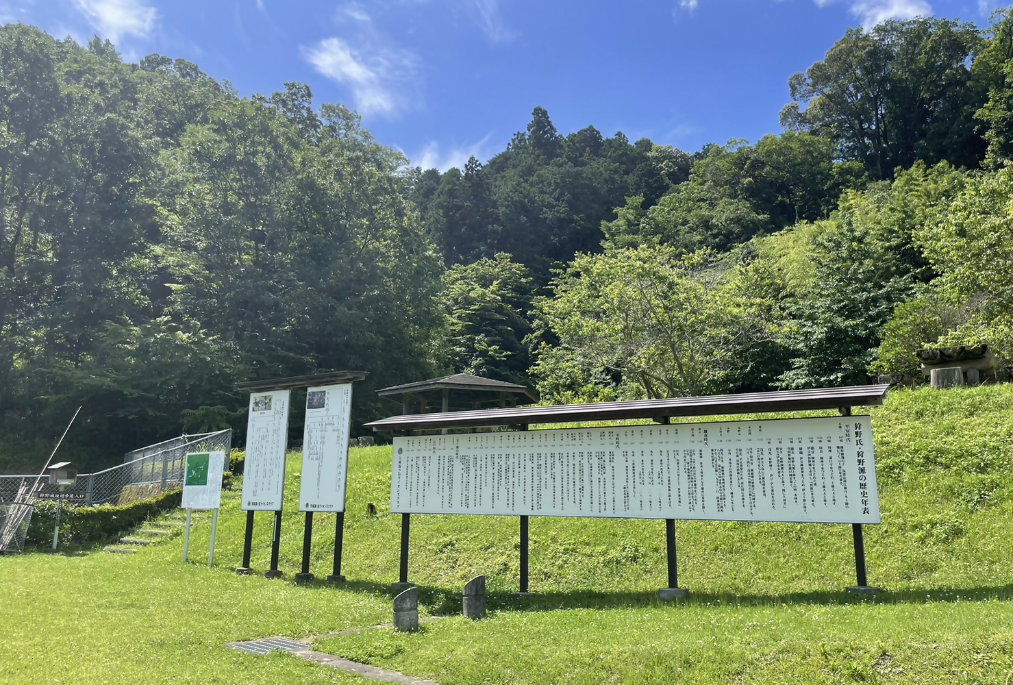 狩野城跡【大平柿木】　の画像