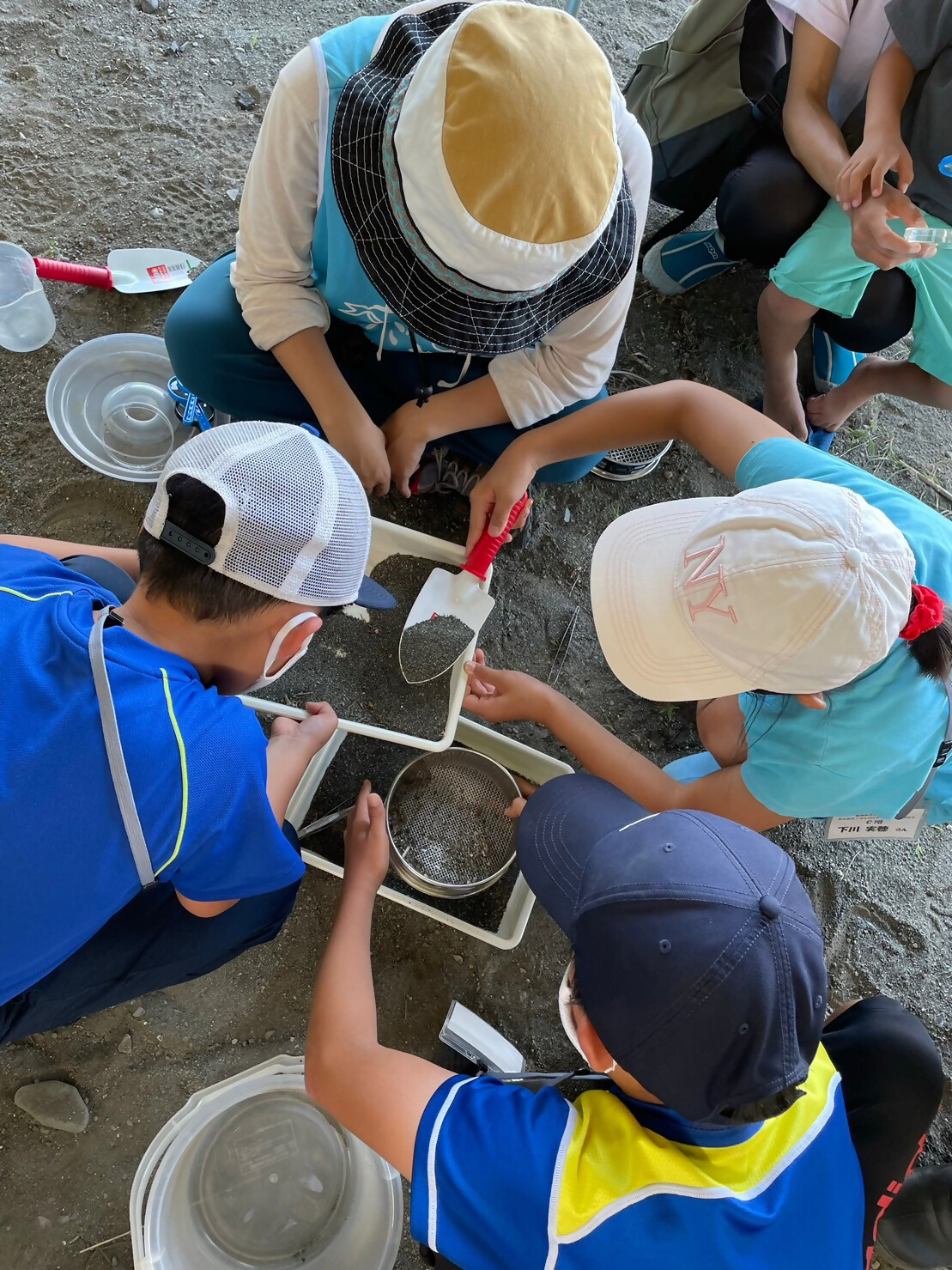 夏休み子ども環境教室の様子