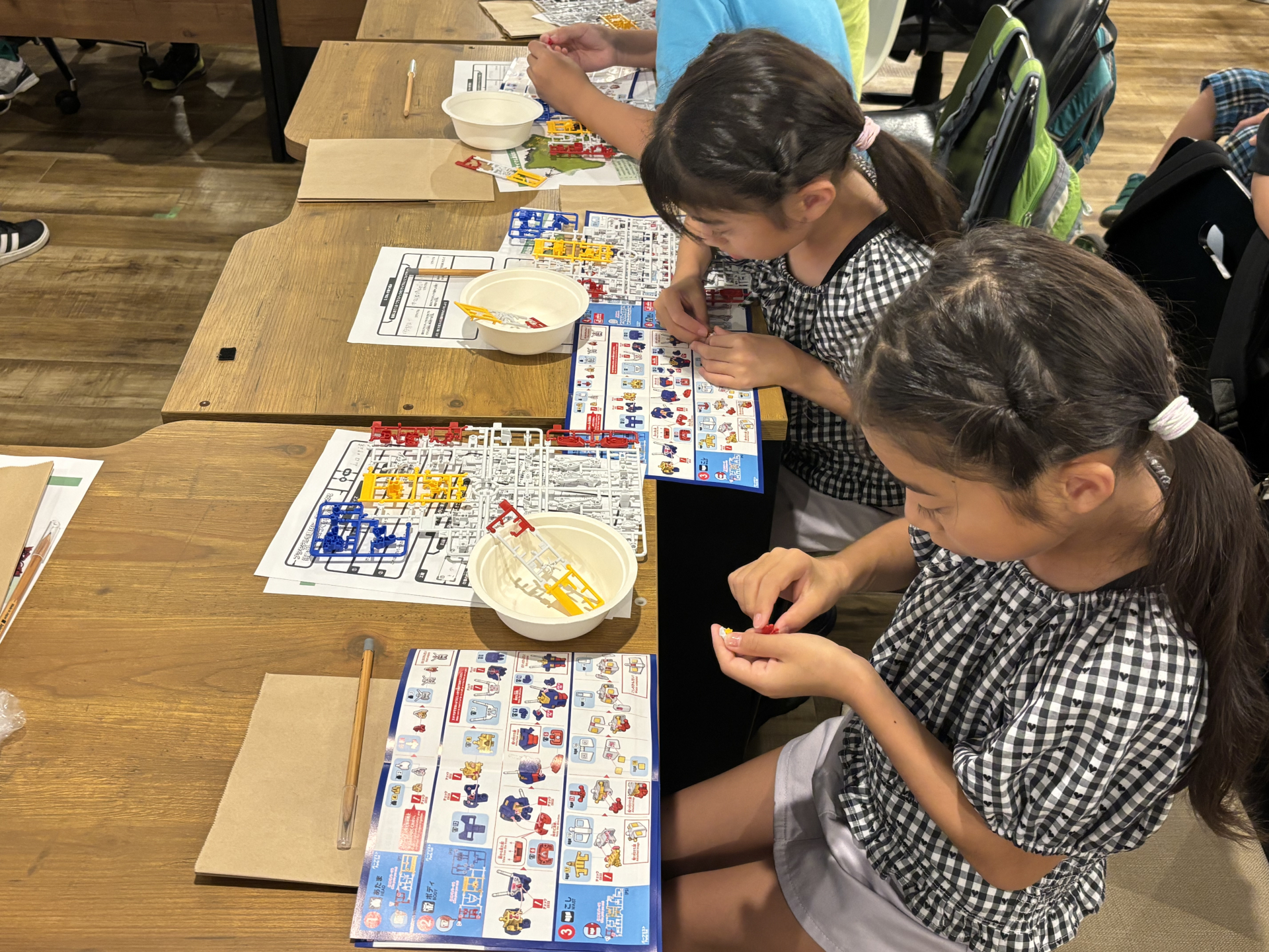 エコプラモデルを作ろう  (株式会社明日葉)の様子