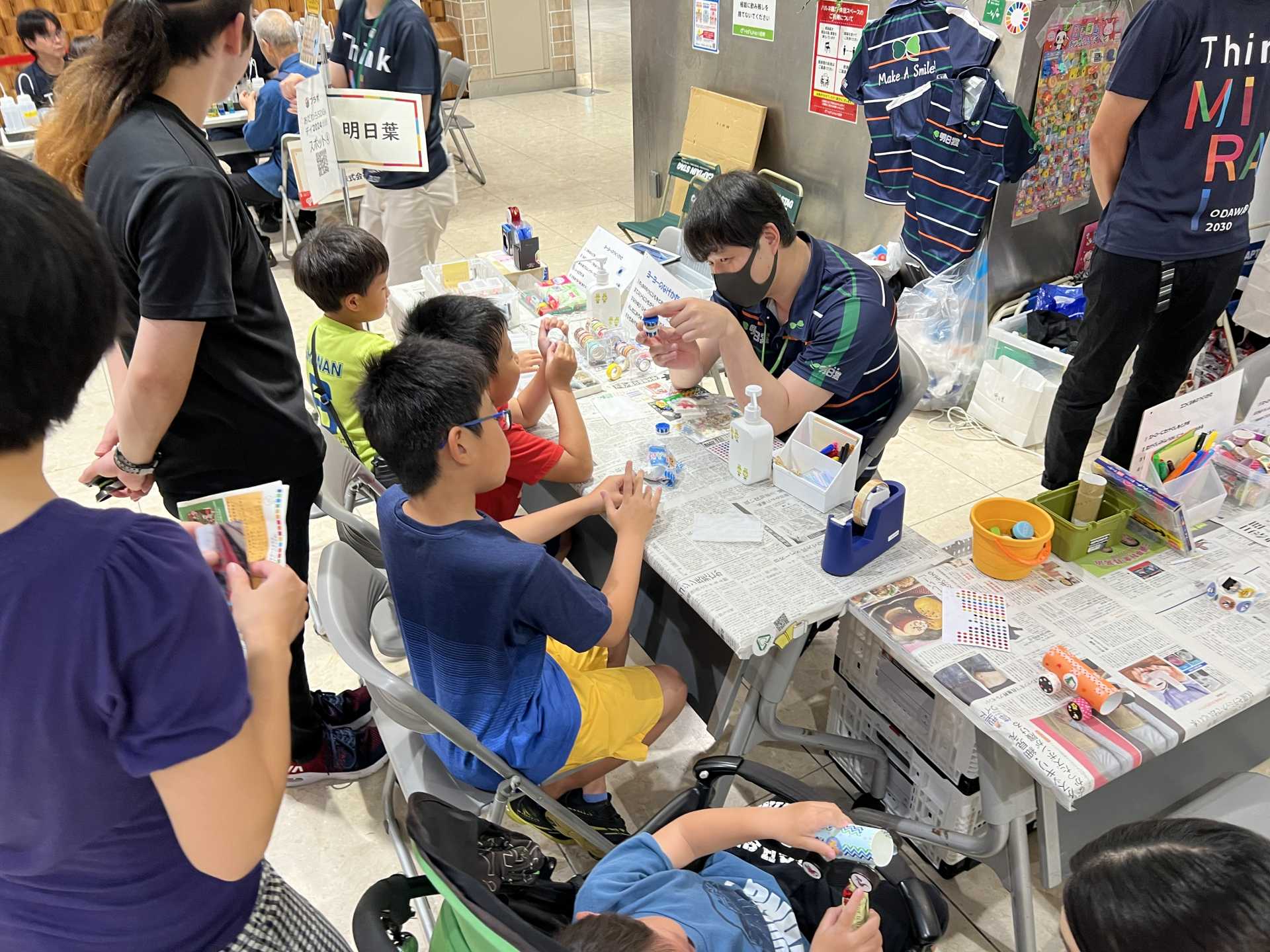 SDGs体感ブースの様子①