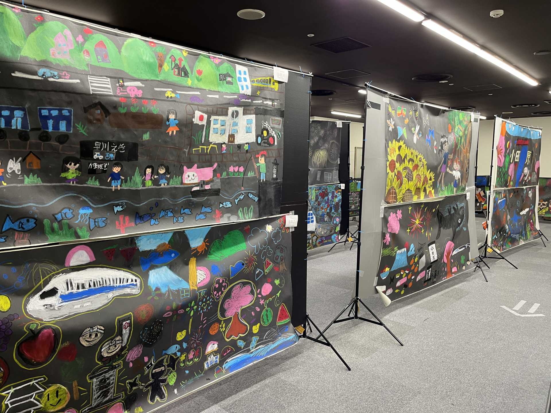 放課後児童クラブ作品展示①