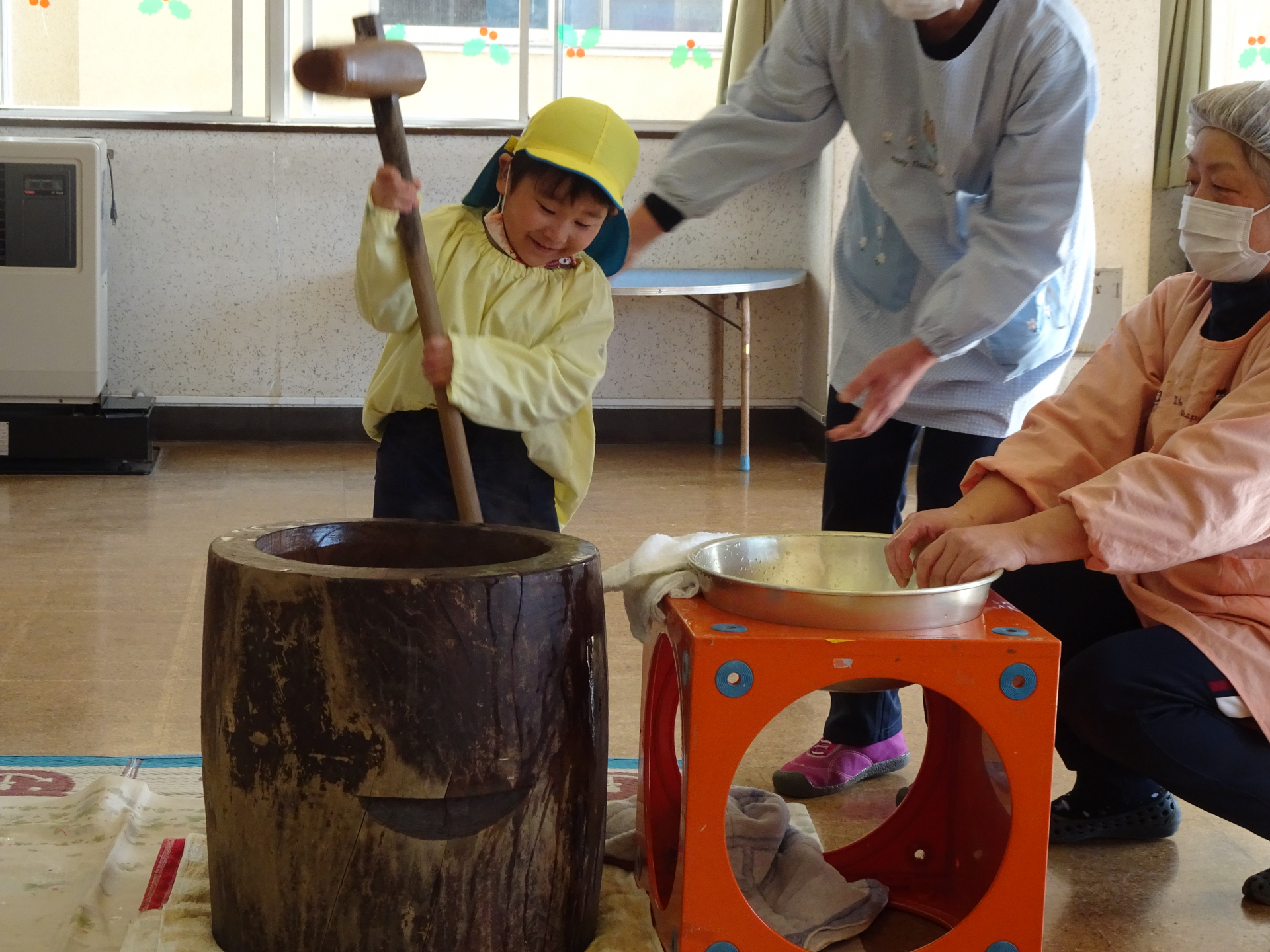 餅つき