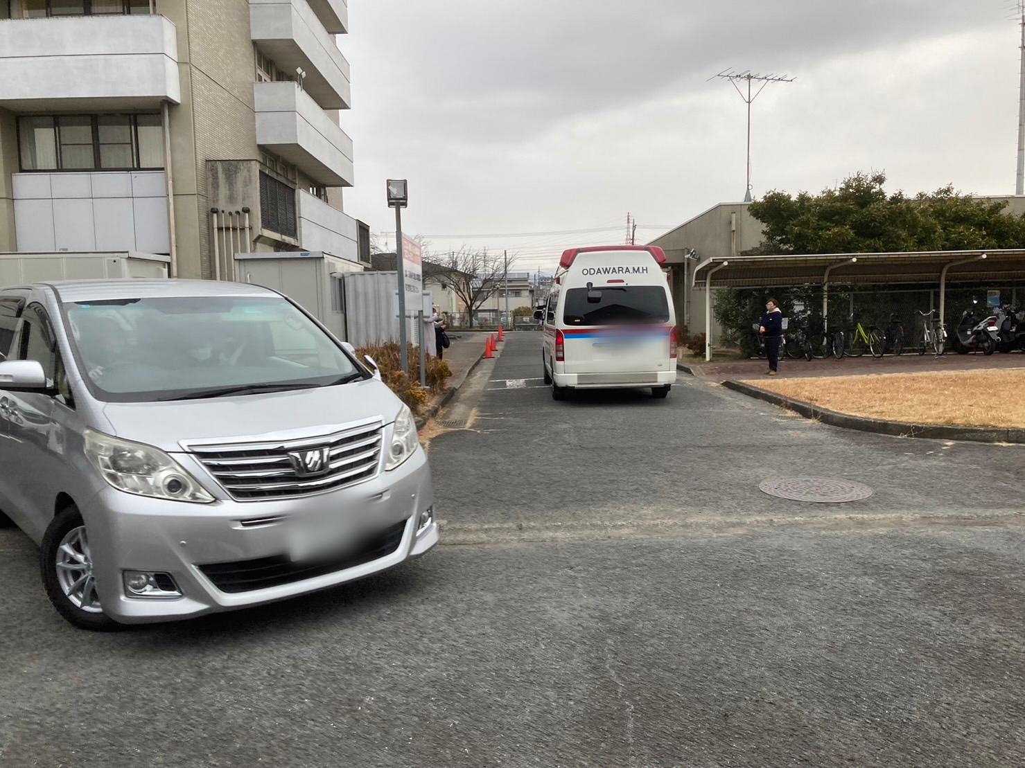 被災地に向けて出発