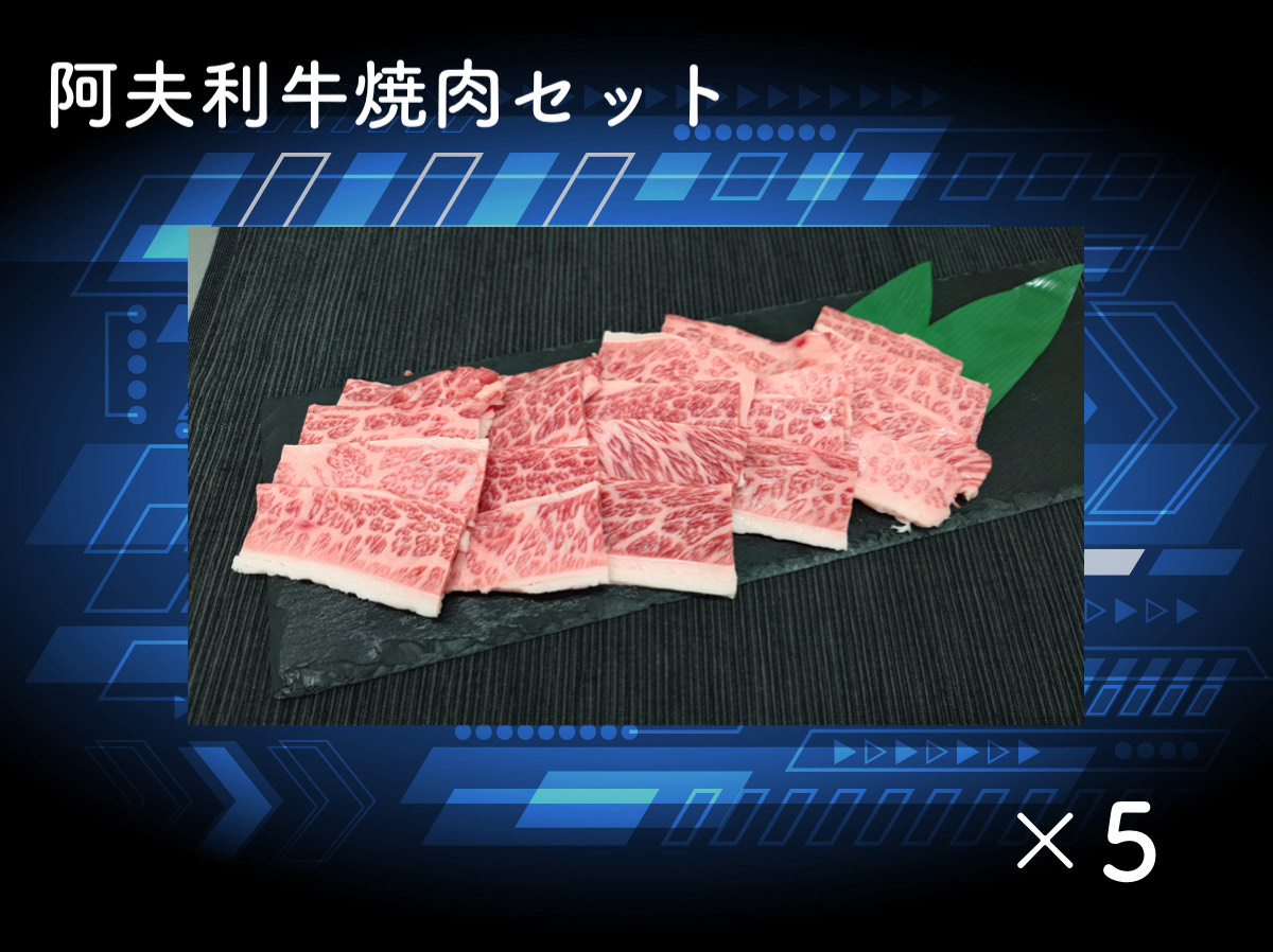 阿夫利牛焼肉セットのイメージ画像です。