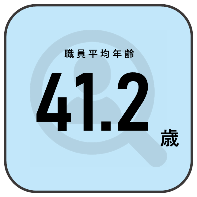 職員平均年齢について1