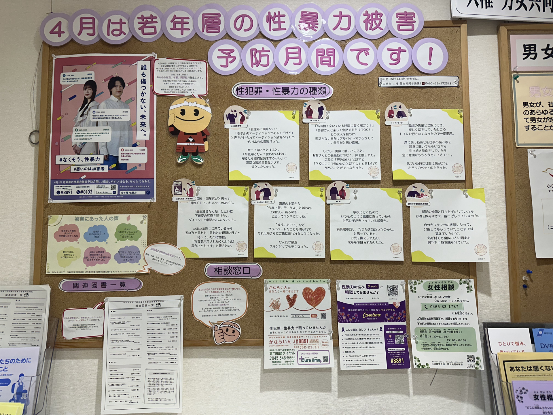 展示の様子