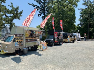 キッチンカーの出店イメージ２