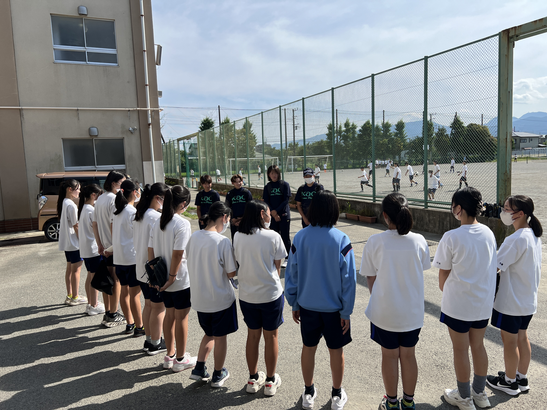 部活開始前の様子