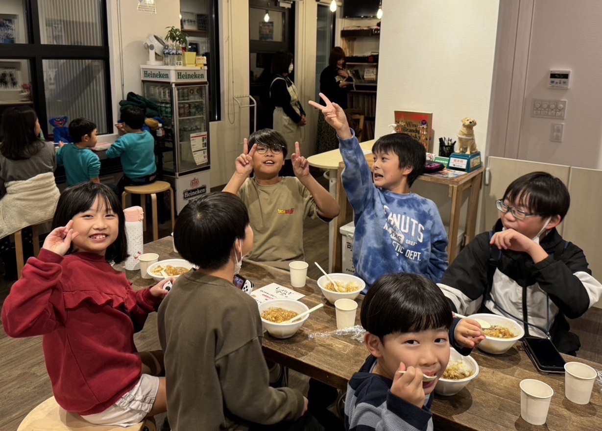 子ども食堂の様子