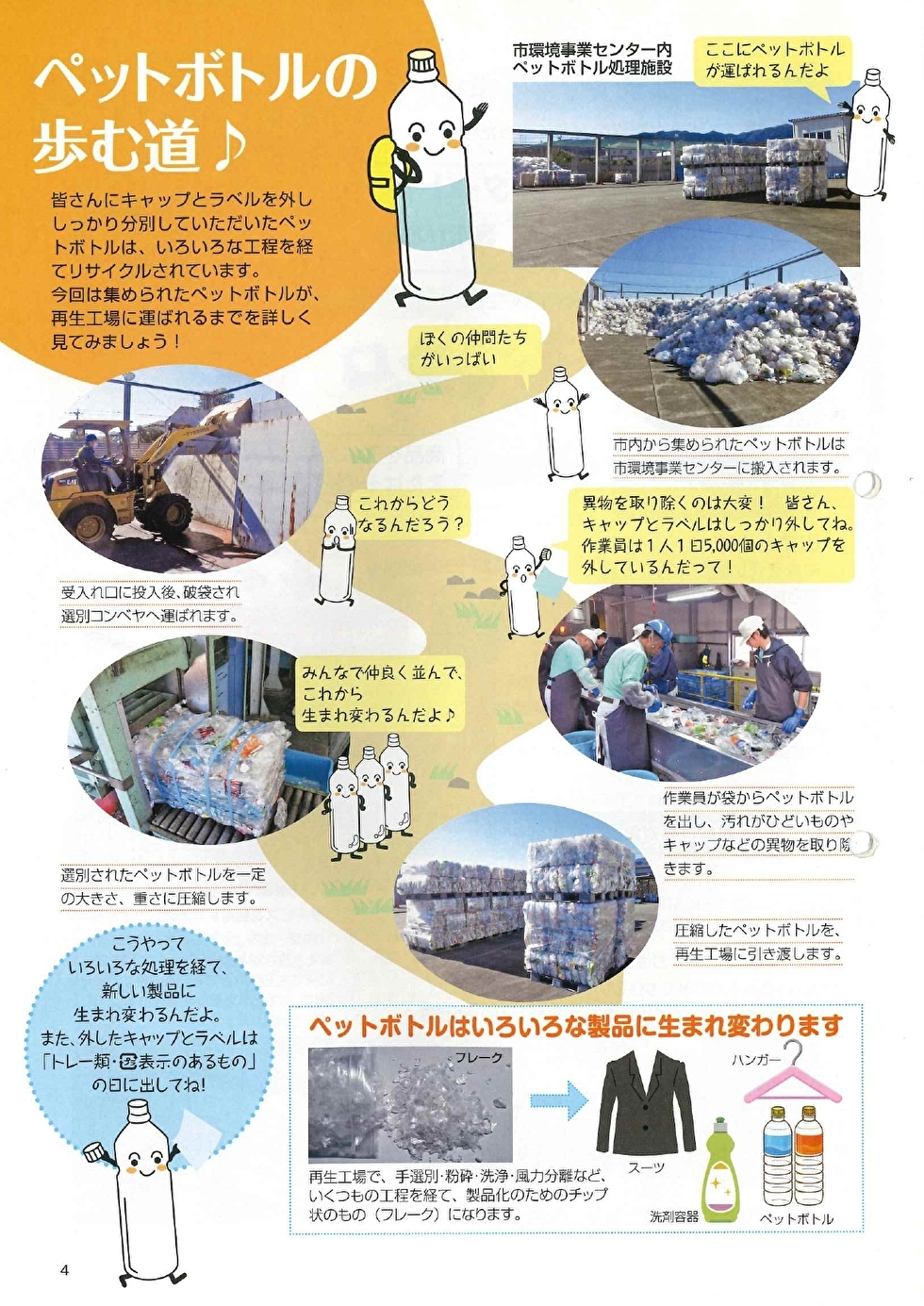 ペットボトルの歩む道