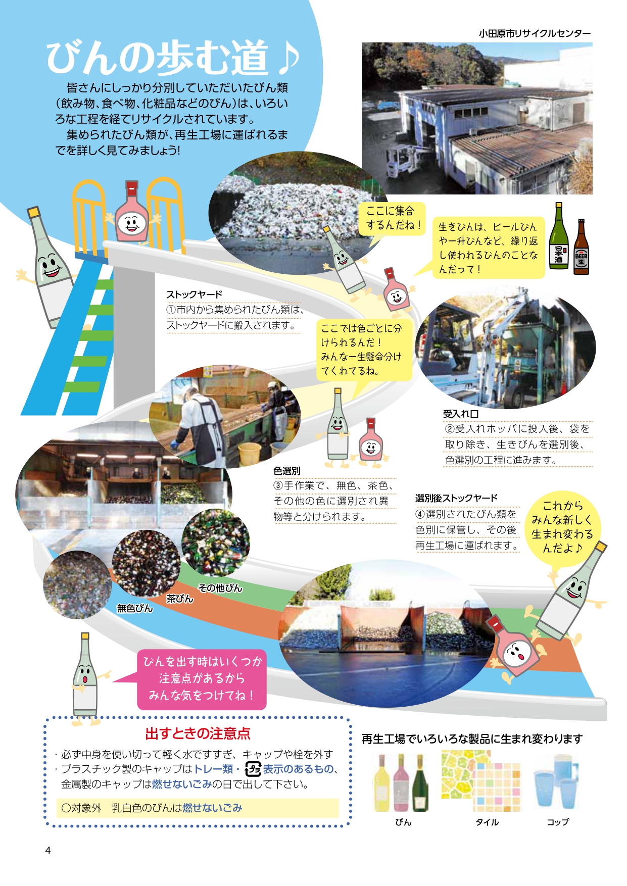 びんの歩む道