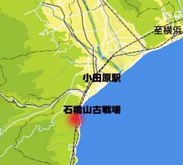 石橋山地図