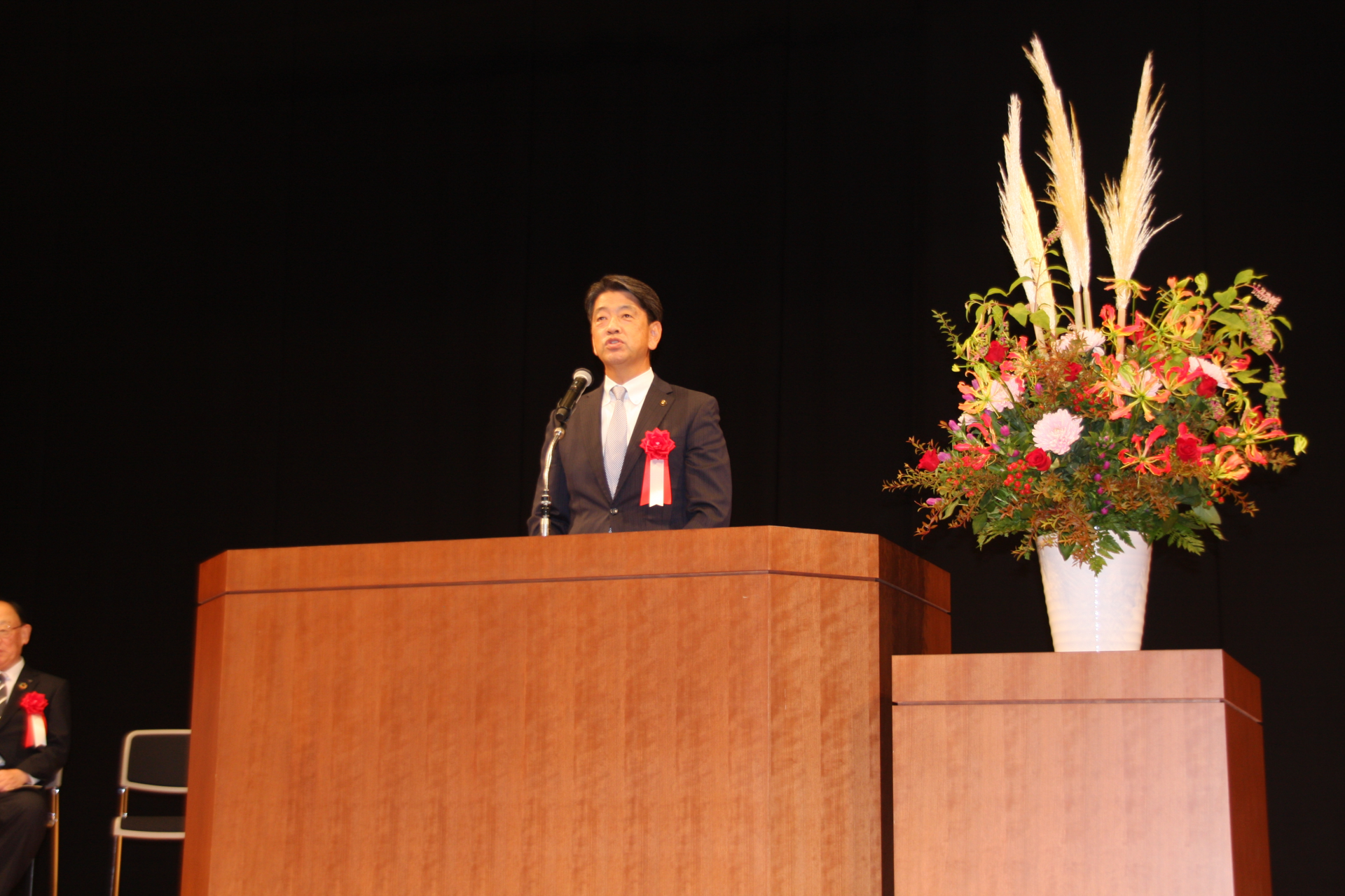 記念式典 市長あいさつ