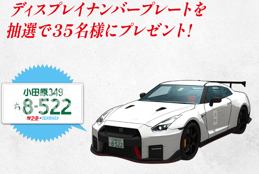 ディスプレイナンバープレート