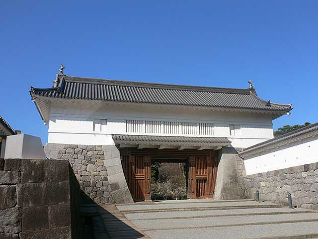 小田原城銅門広場の画像