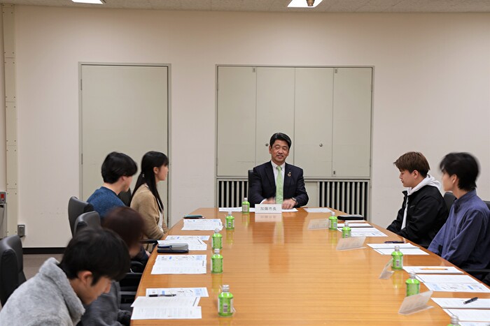 懇談会写真