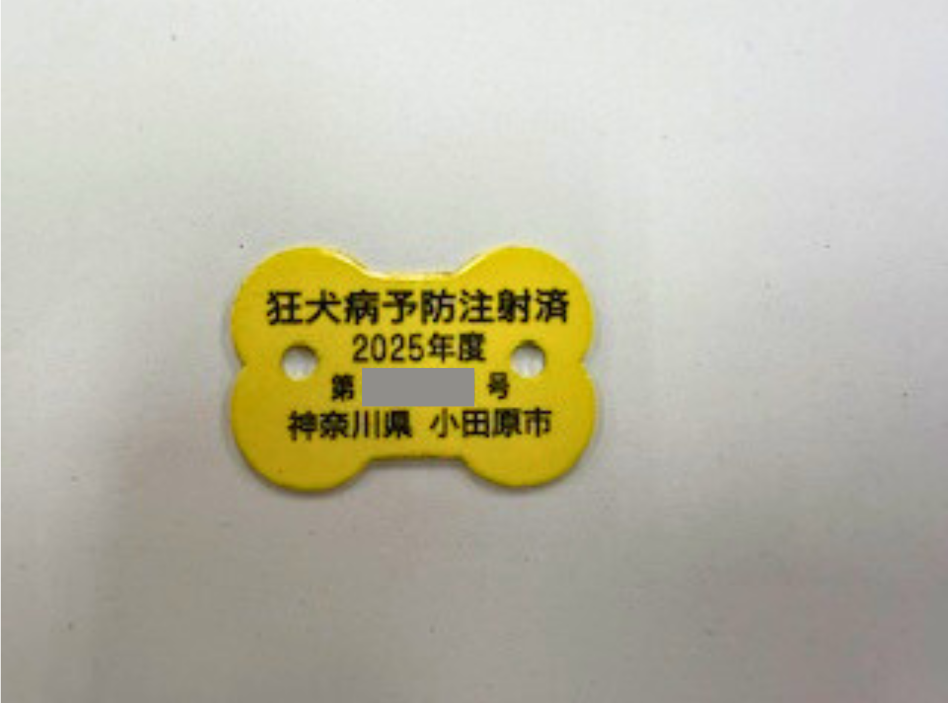 新注射済票