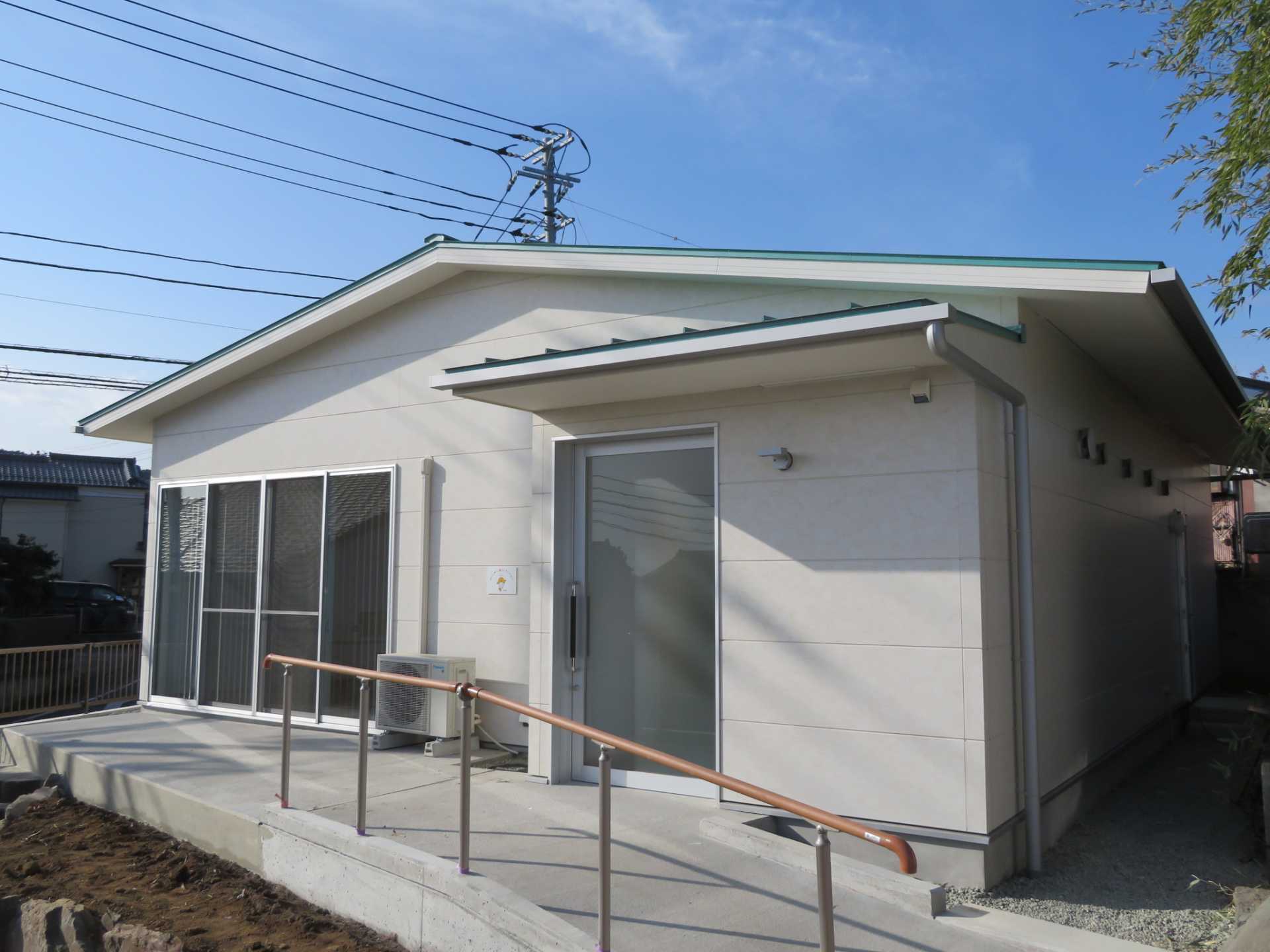 建て替えた久野中宿公民館