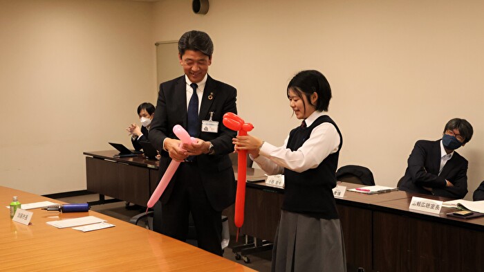 市長の写真