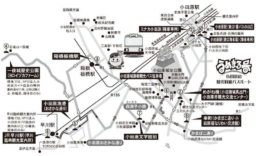 うめまる号運行ルート
