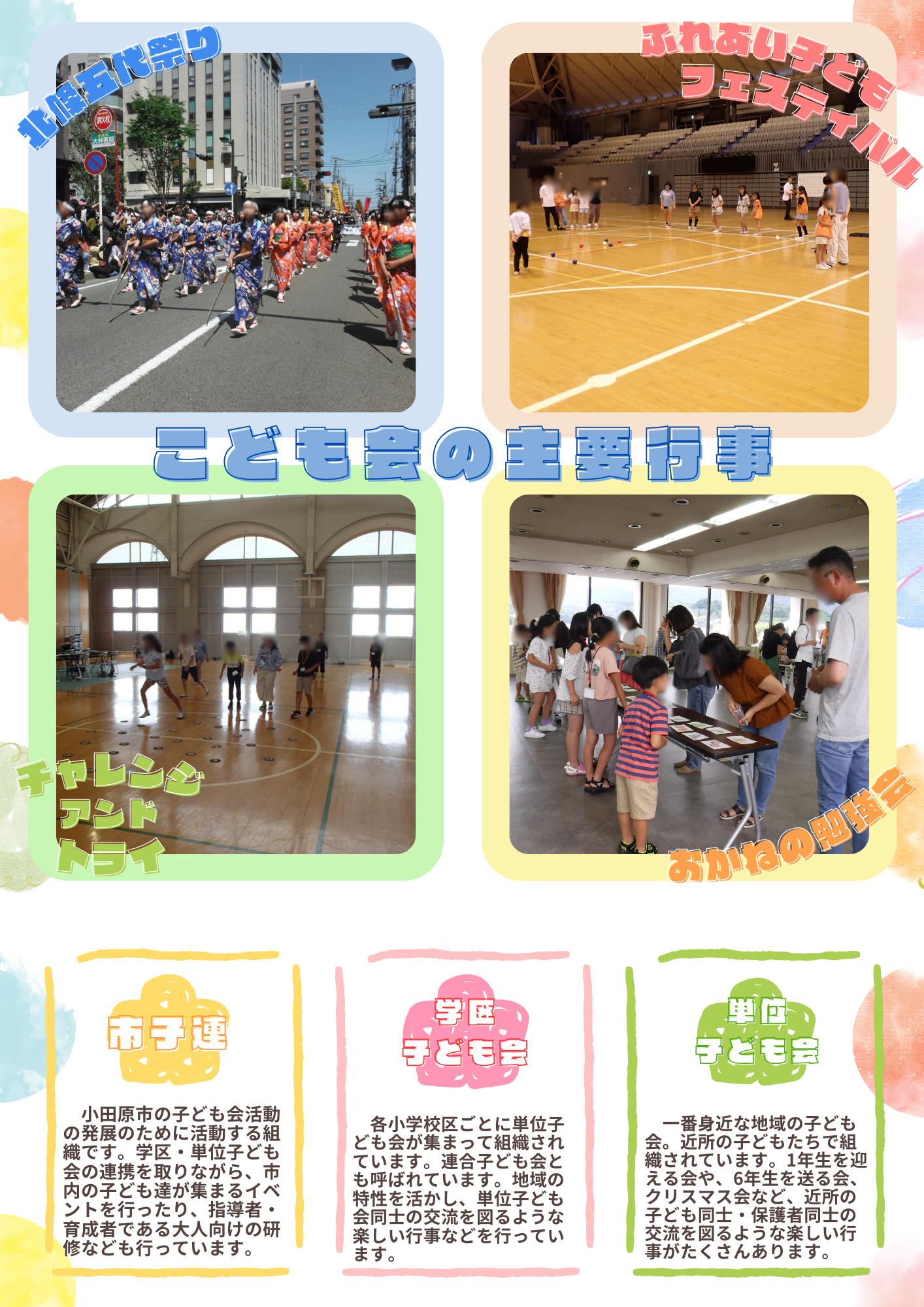 子ども会に入りませんかチラシ裏面