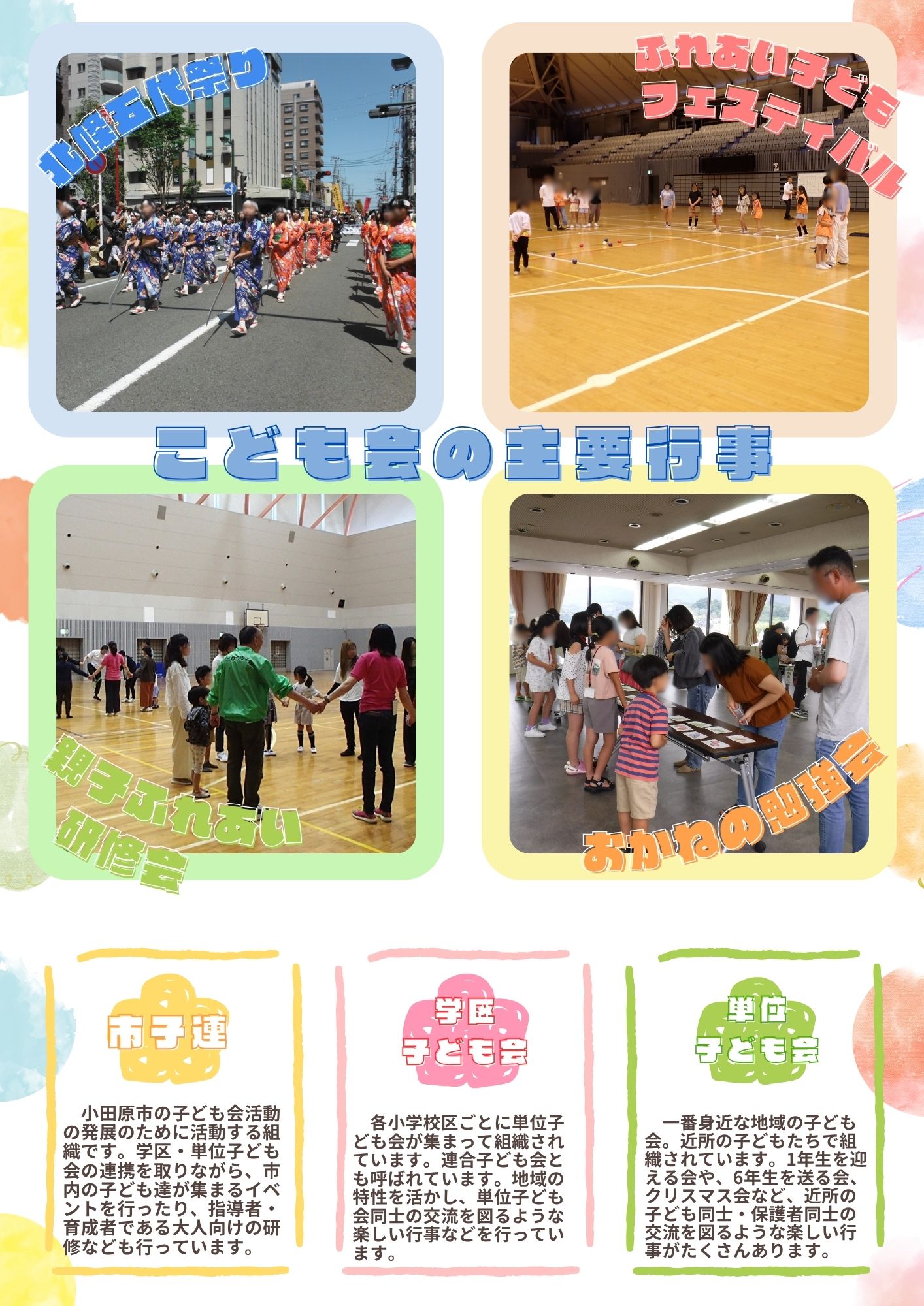 子ども会に入りませんかチラシ裏面