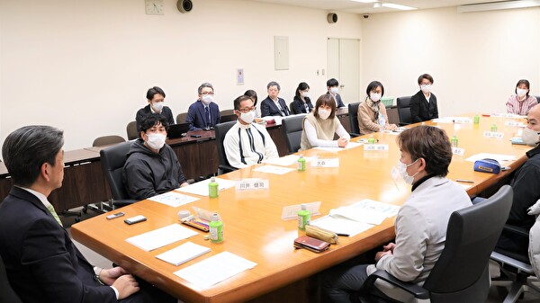 懇談会写真