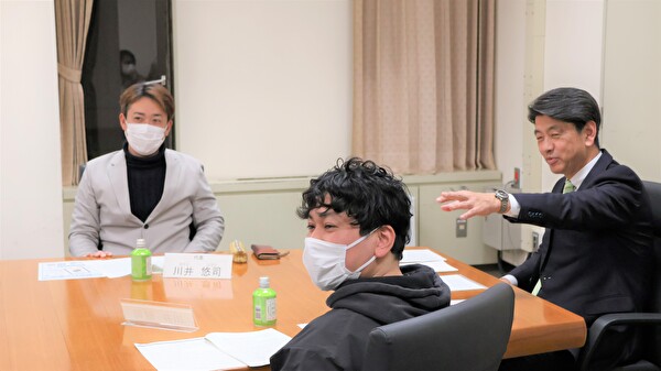 懇談会写真