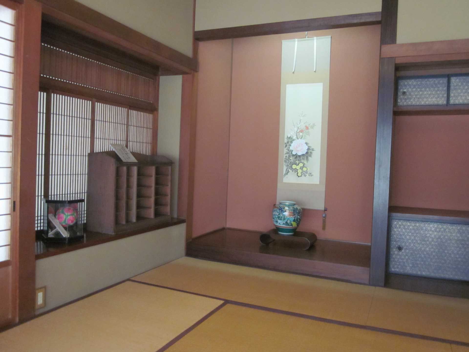 一階主座敷の床の間