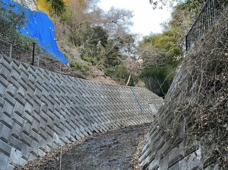 ③国府津地内唐沢川応急復旧工事後画像