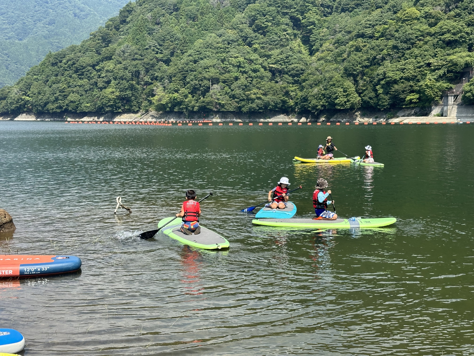 令和６年度　SUP体験の様子②　