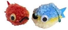 お魚ポンポン作り