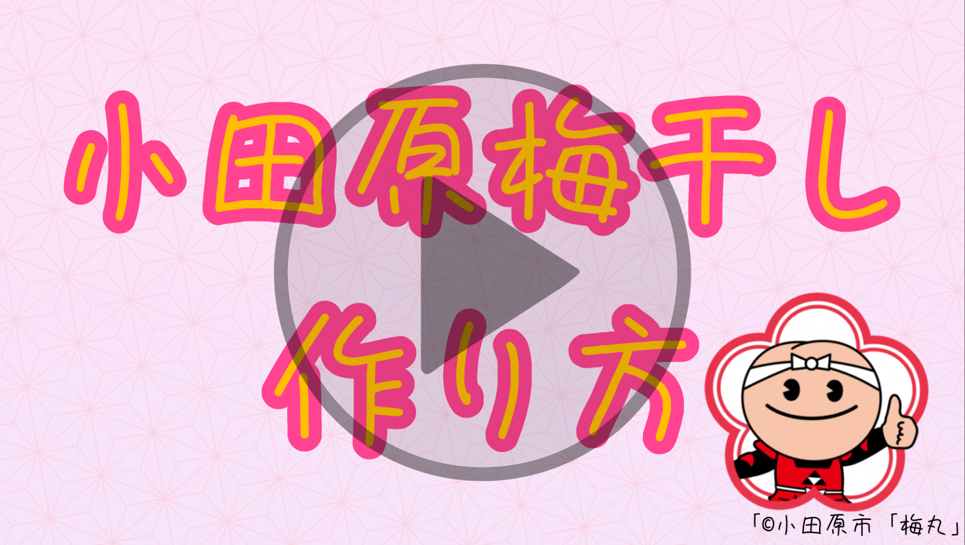 梅農家に教わる「小田原梅干しの作り方」の動画
