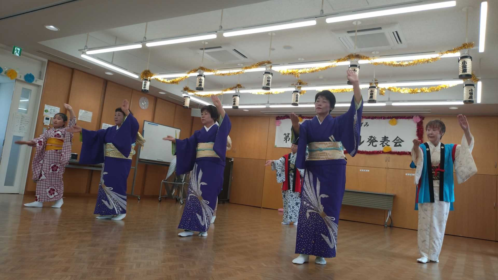 寿扇会による日本舞踊