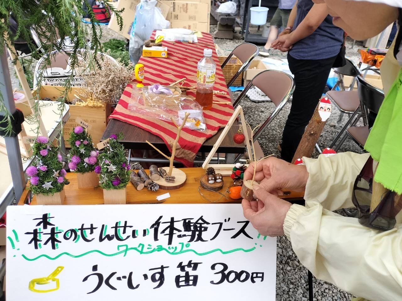 森の先生ワークショップの様子