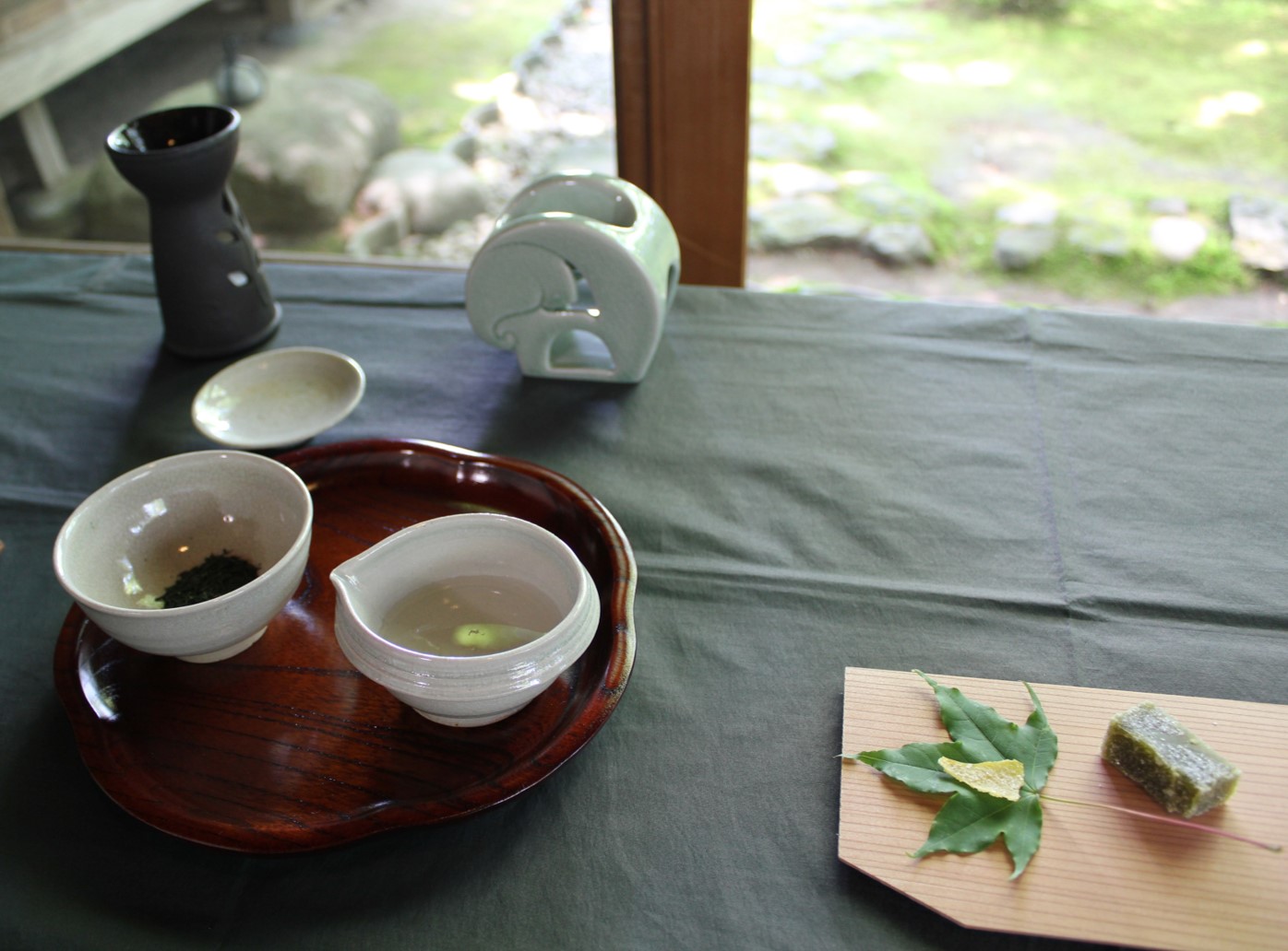 松永記念館 五感で味わう“うまみ茶”体験