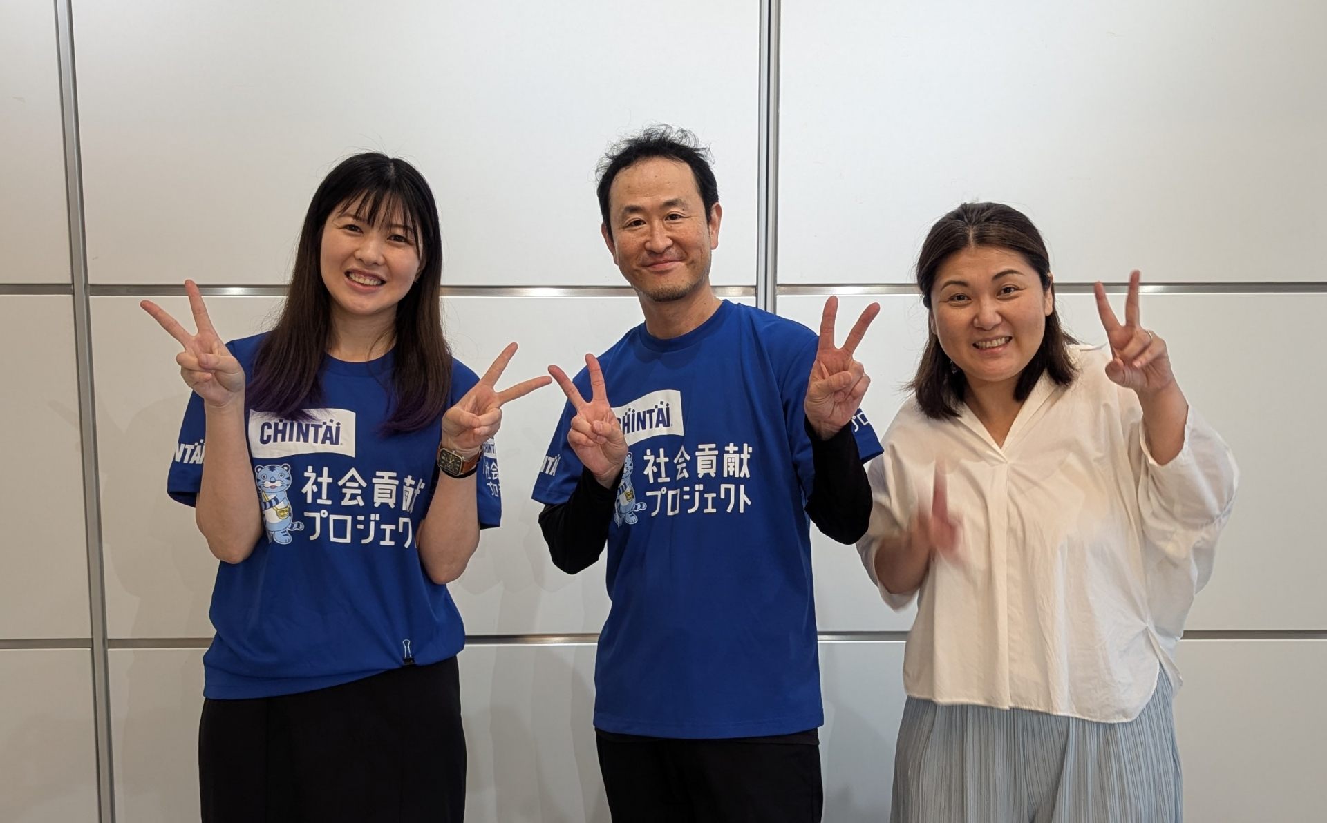 お越しいただいた３名の声優さん