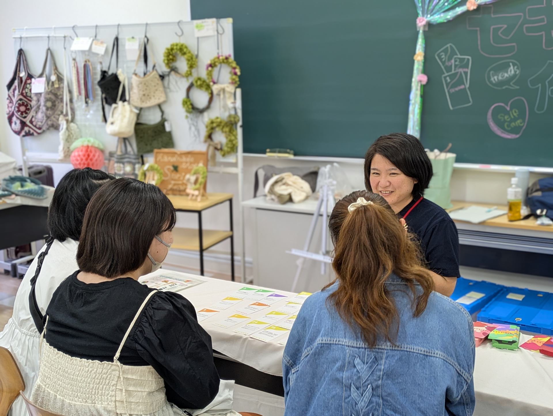 カード体験の様子