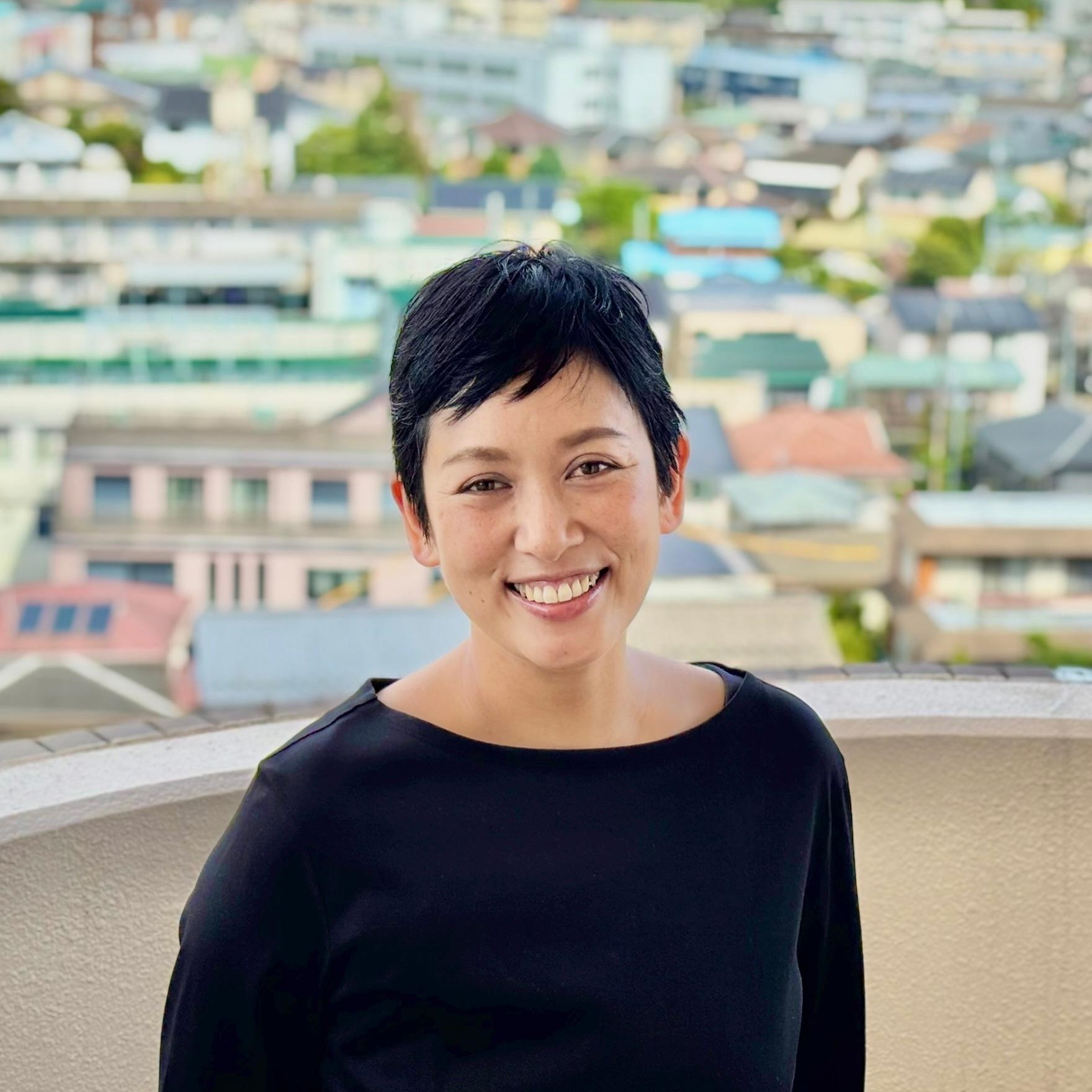 高島 あずささんの顔写真