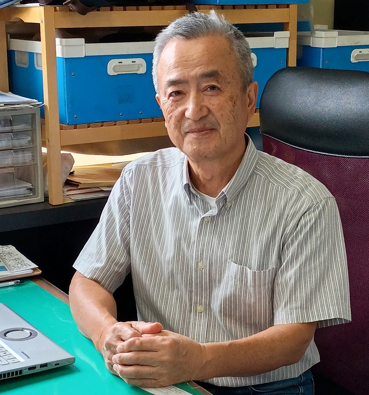 NPO法人報徳食品支援センターの理事長滝本一男さんの画像