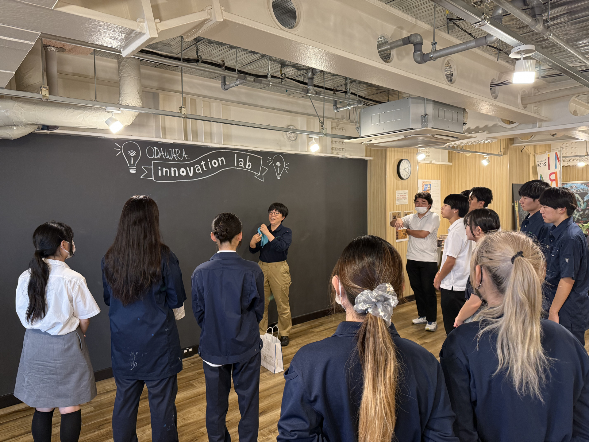 レクチャーの様子