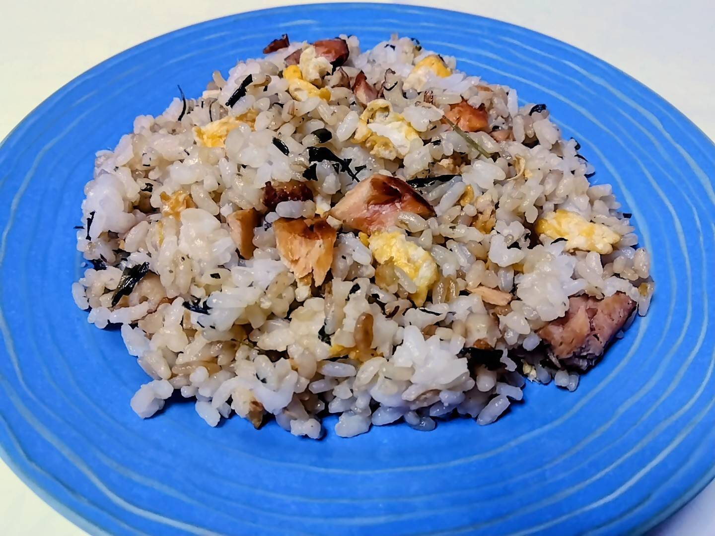 使わない部分も活用部門一般の部茶~ハンの完成画像