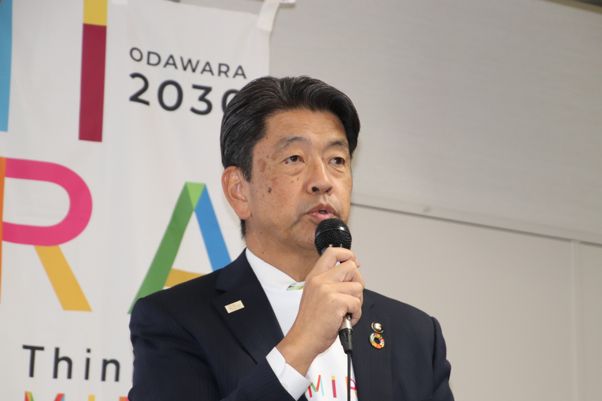 小田原市長 加藤 憲一 挨拶
