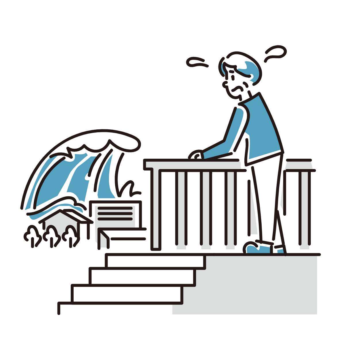 【参考】津波イラスト