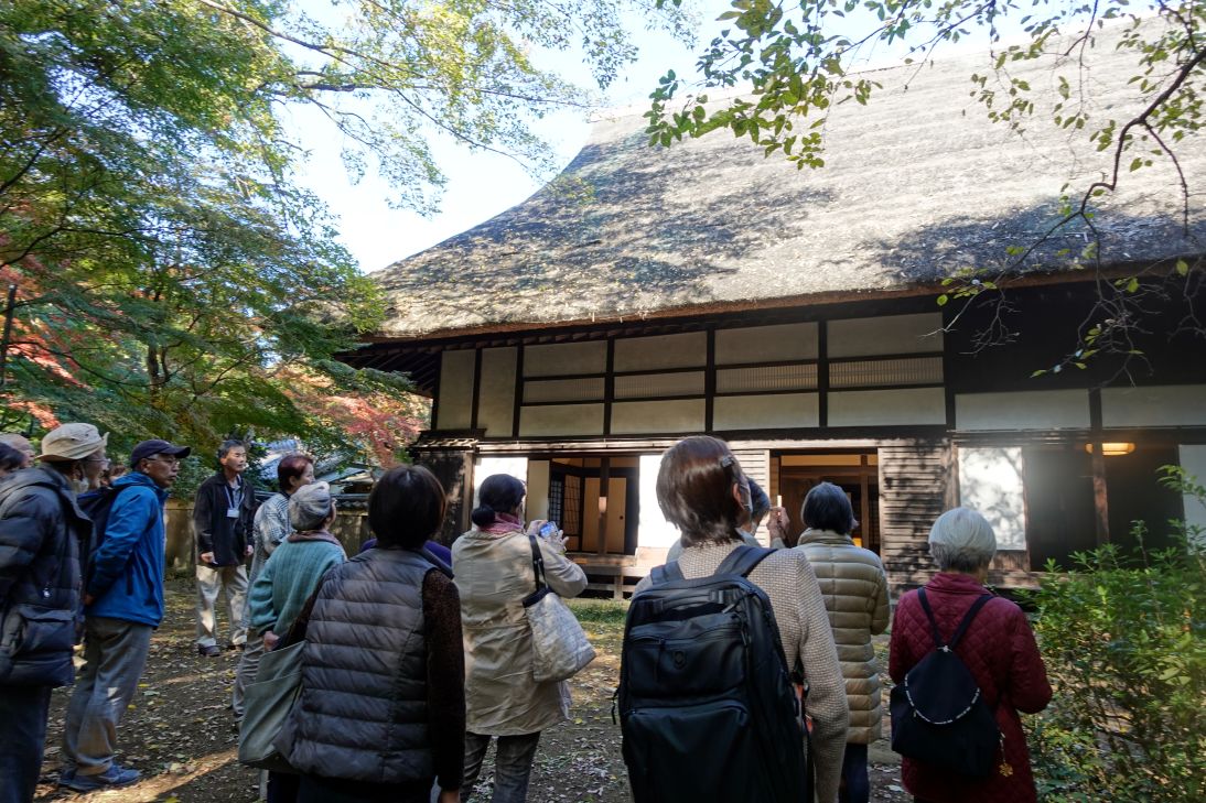 第3回目 埼玉県所沢市にある柳瀬荘に到着した時の様子