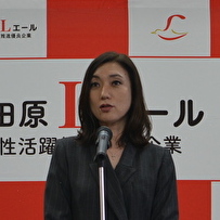 シルバーステージ更新代表スピーチの東海ビルメンテナスさま